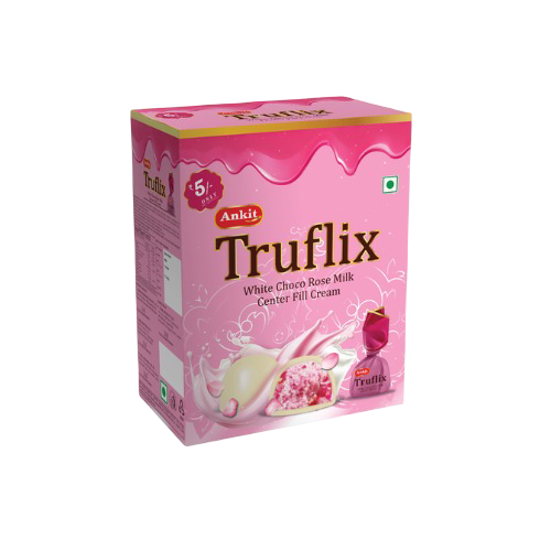 Ankit Truflix White Choco Rose Milk Truffle