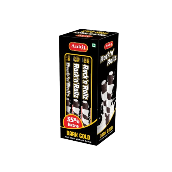 Ankit RocknRollz Dark Gold Choco Roll